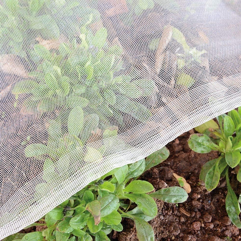 Garden Insect Netting Fine Mesh: 1.5x5m Vegetable Protection Net Butterfly Netti...