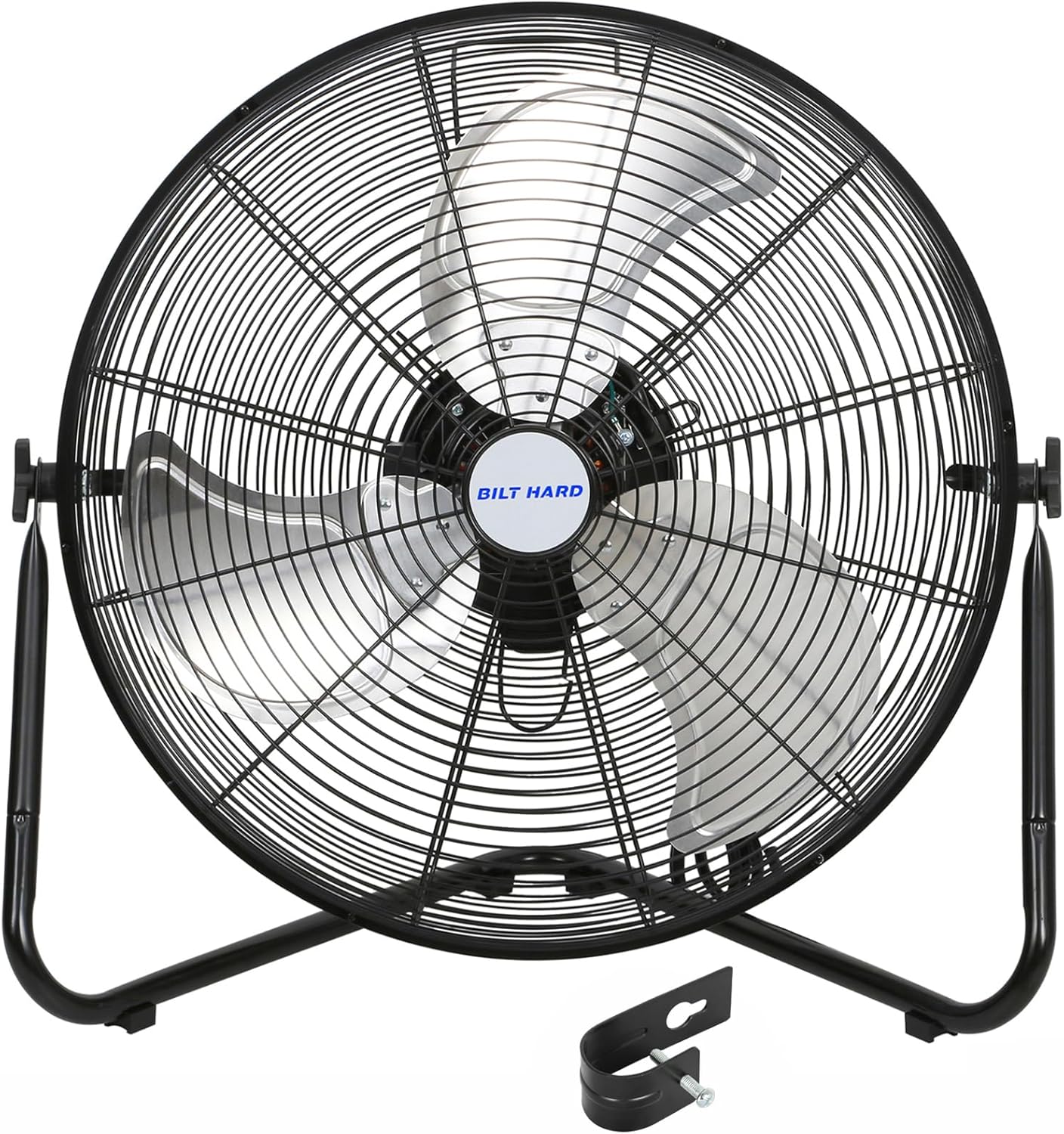 BILT HARD 20" High Velocity Floor Fan, 4600 CFM 3-Speed Industrial Shop Fan with...