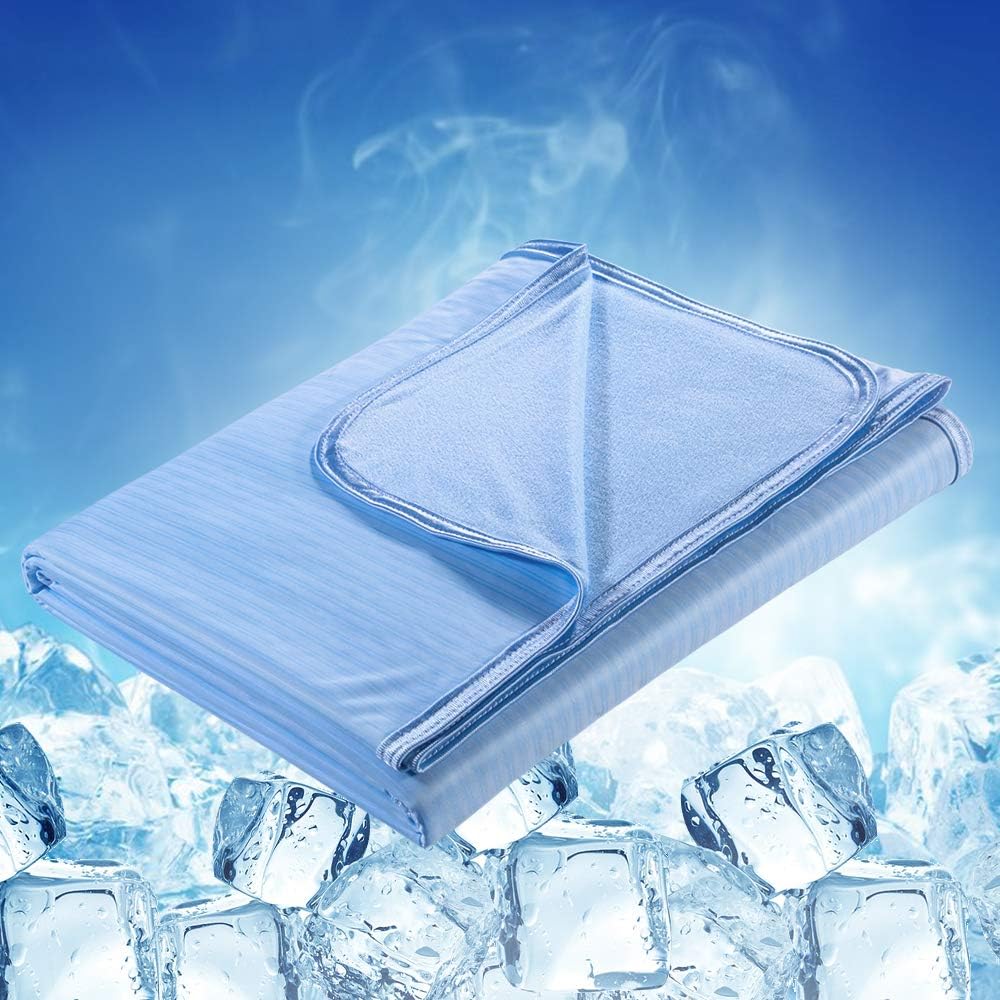 Elegear Bamboo Cooling Blanket, Innovative Night Sweats Blanket with Arc-chill 3...