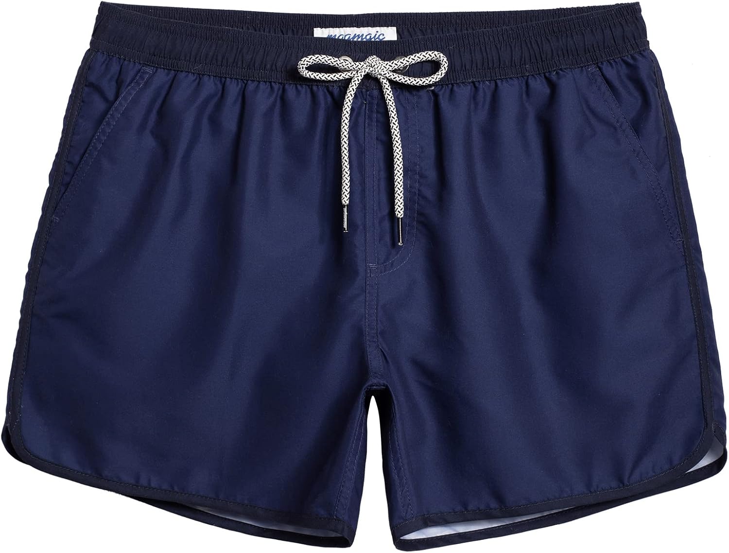 Maamgic Vintage Swim Trunks, Special 80s 90s Inspired Men's Swimwear with Quick...