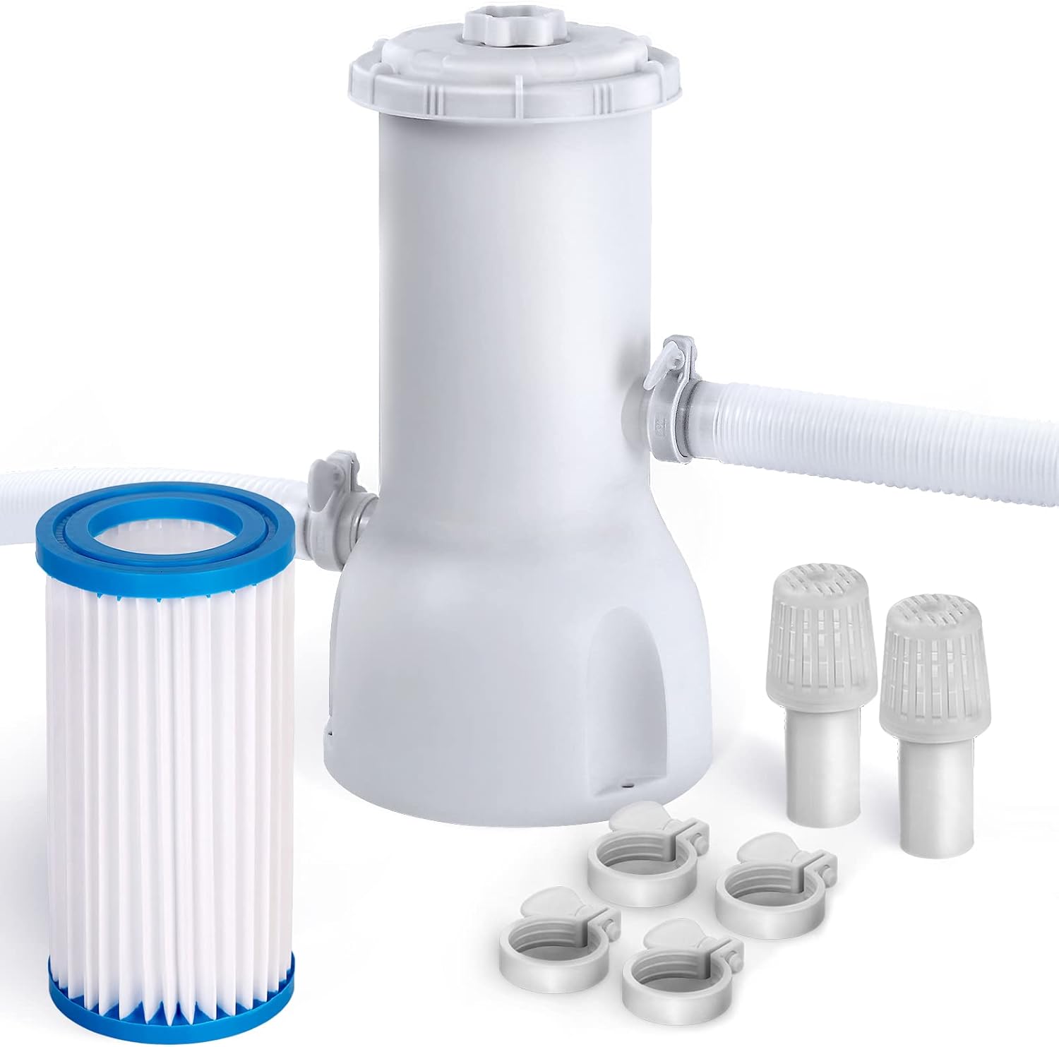 Evoio Pool Filter Pump, Special Pool Water Pump Filter for Above Ground Cleaning...