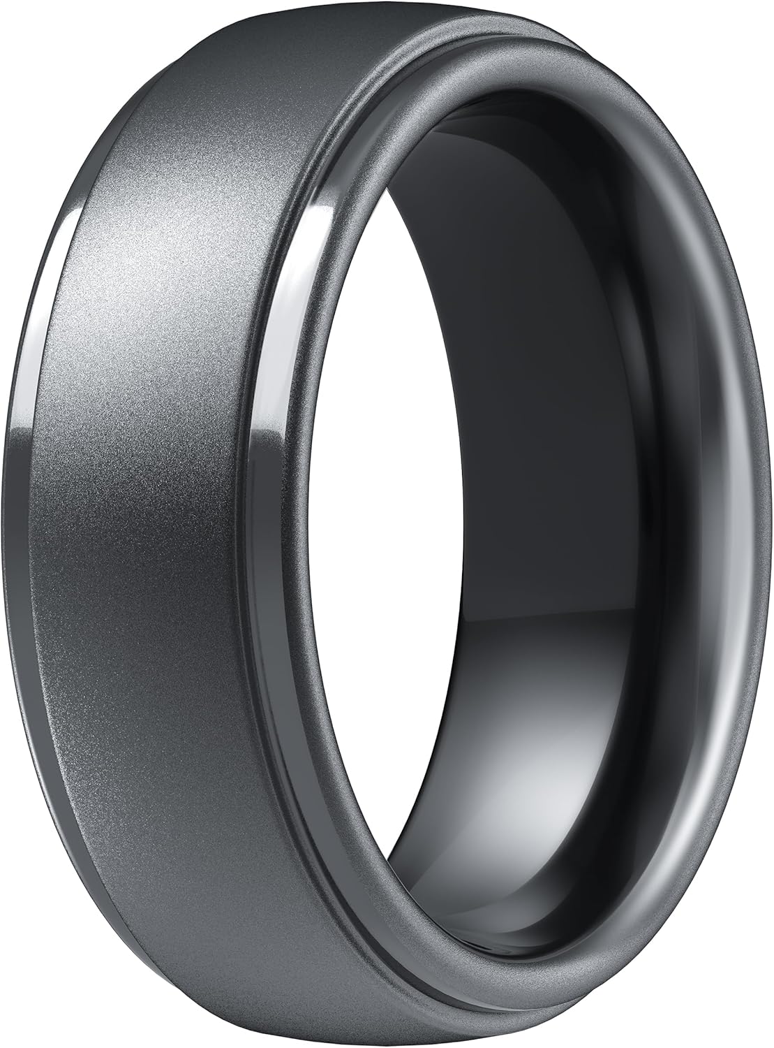 Durable ThunderFit Silicone Men's Wedding Rings, Premium Rubber Wedding Bands 10...