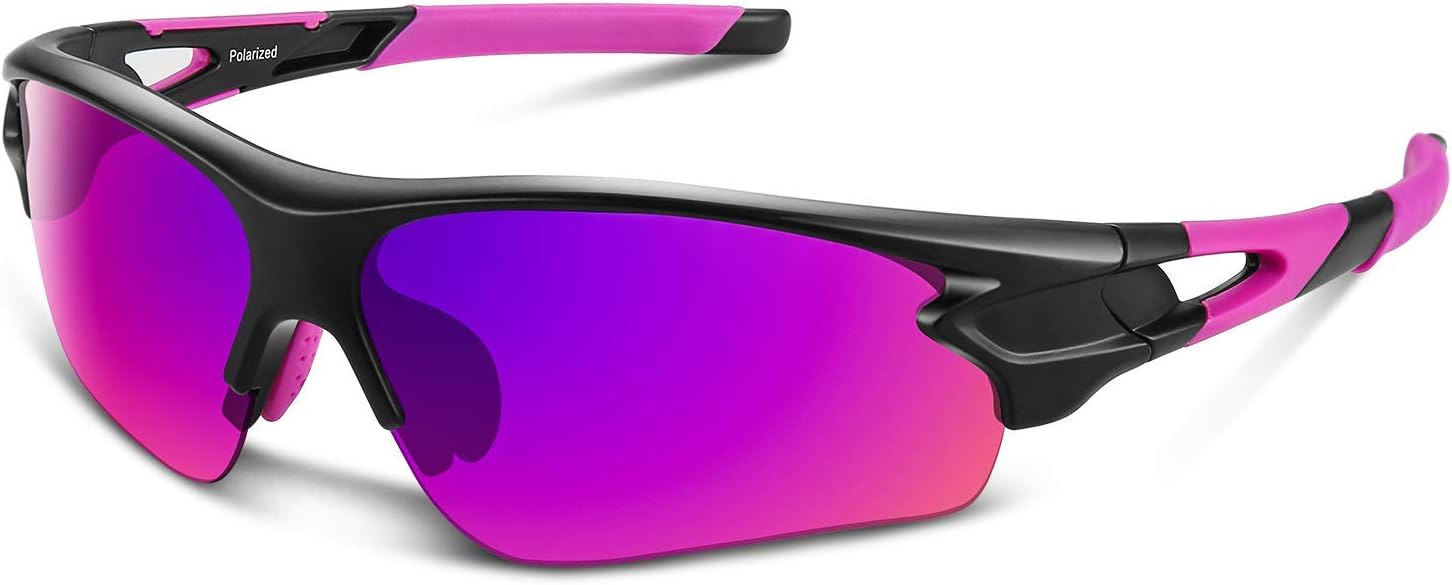 BEACOOL Polarized Sports Sunglasses for Men Women Youth Baseball Cycling Fishing...