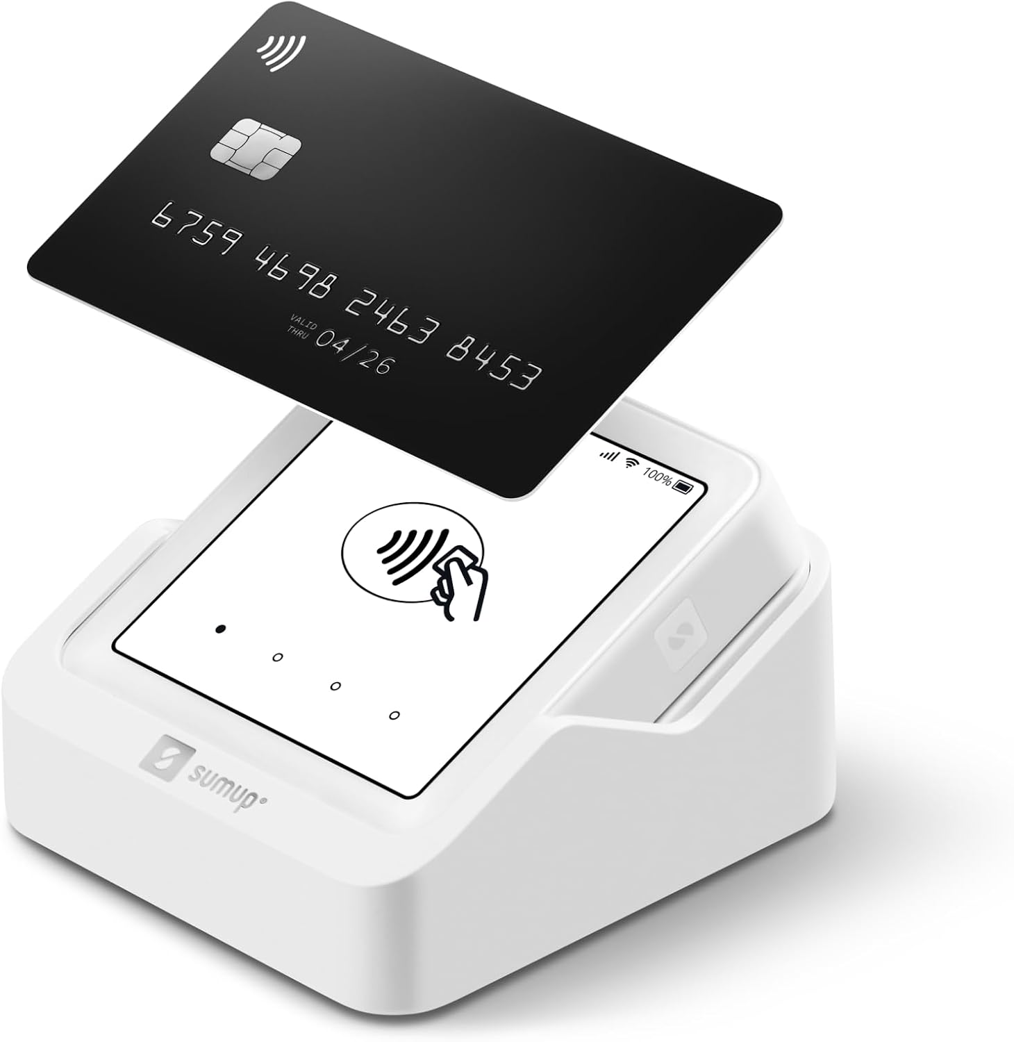 SumUp Solo Credit Card Payment Card Reader with Charging Station by SumUp. Full...