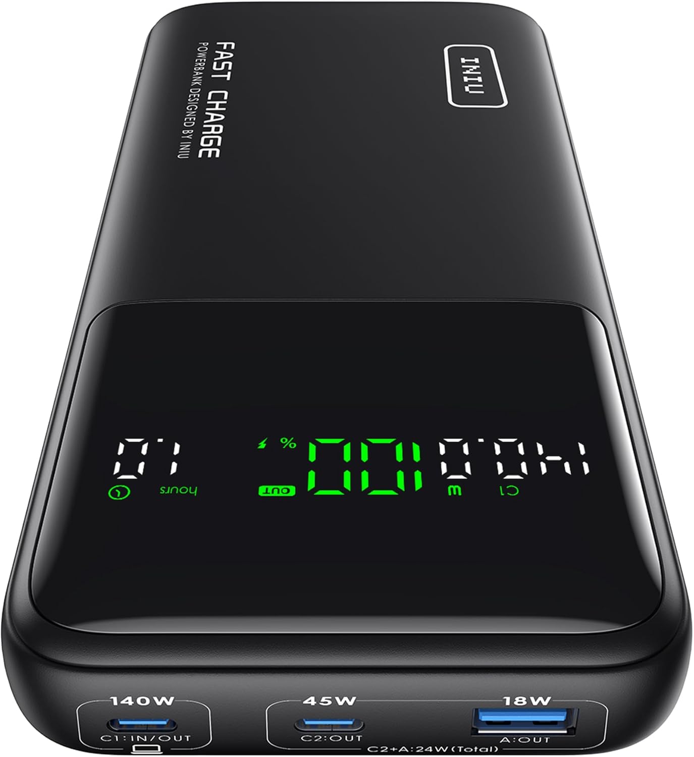 INIU 140W 27000mAh Portable Charger for Laptop & Phone, Mini Power Bank with PD...