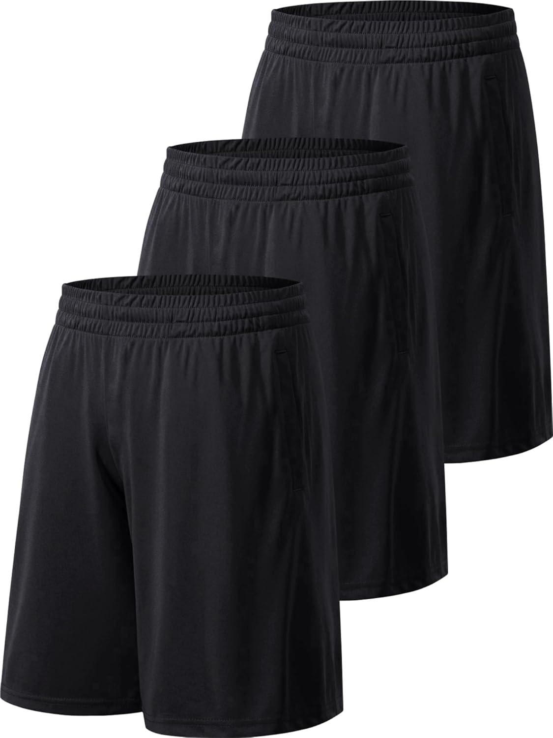 High-Quality Men's Athletic Shorts, Unique Workout Shorts with Pockets and Elast...