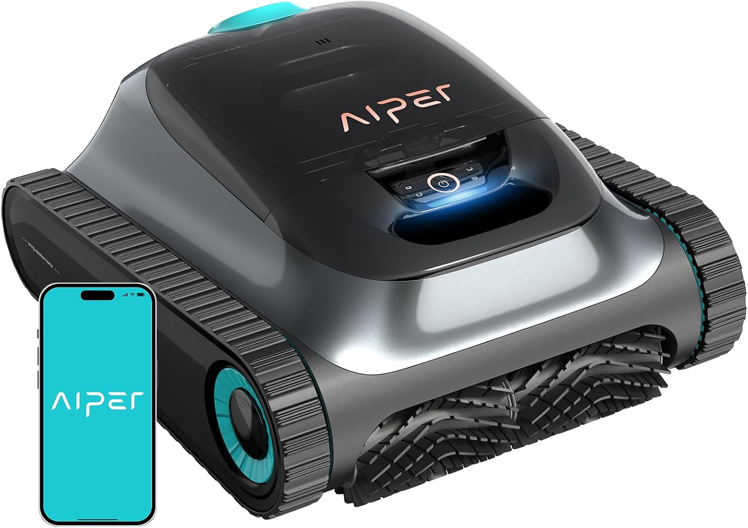 (2025 Upgrade) Aiper Scuba S1 Robotic Pool Cleaner, Wall & Waterline Cleaning, E...