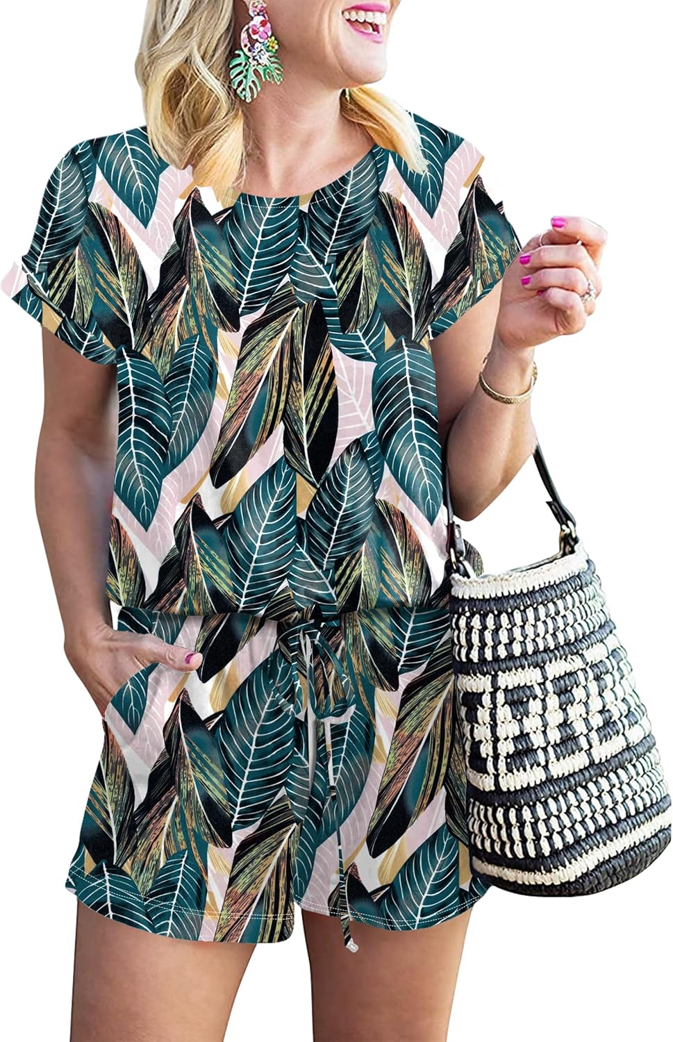 ANRABESS Rompers for Women, Special Summer 2025 Casual Dressy One Piece, Innovat...
