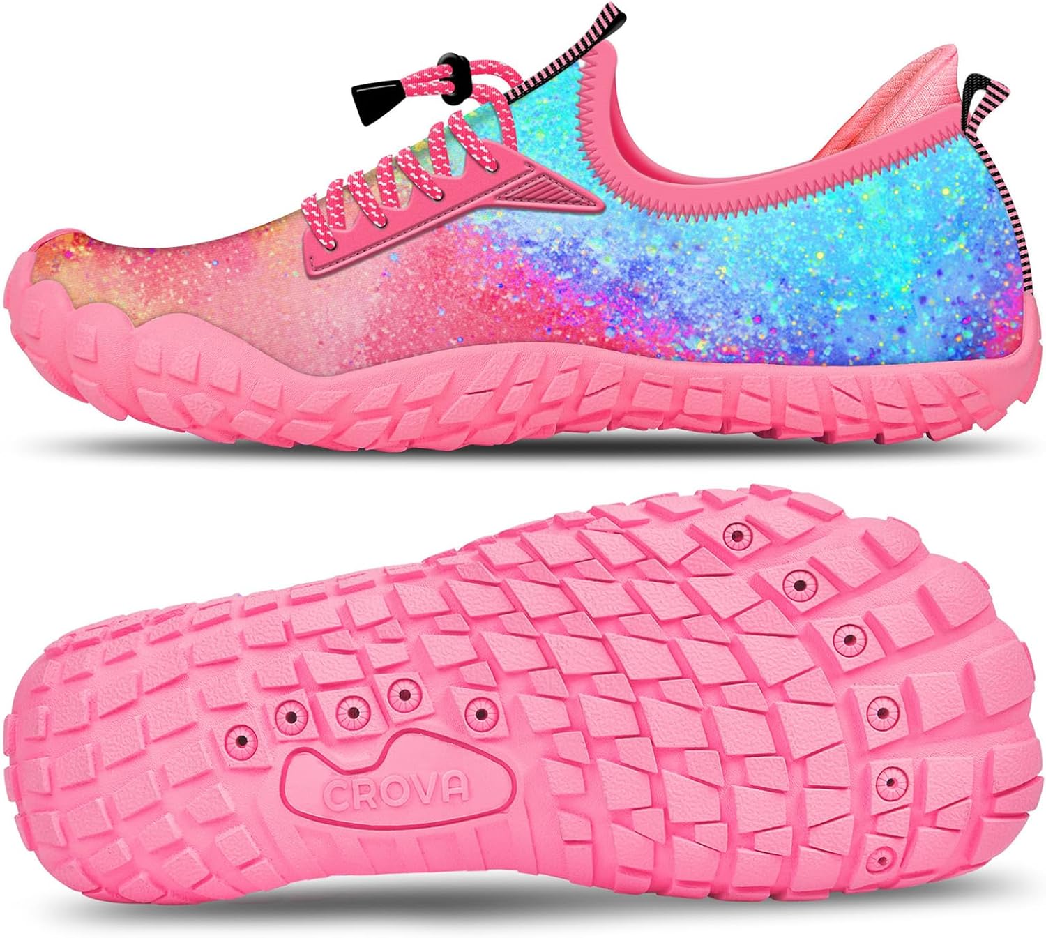 Built-in Heel Grips Water Shoes, Special Wide Barefoot Shoes for Kids, Innovativ...
