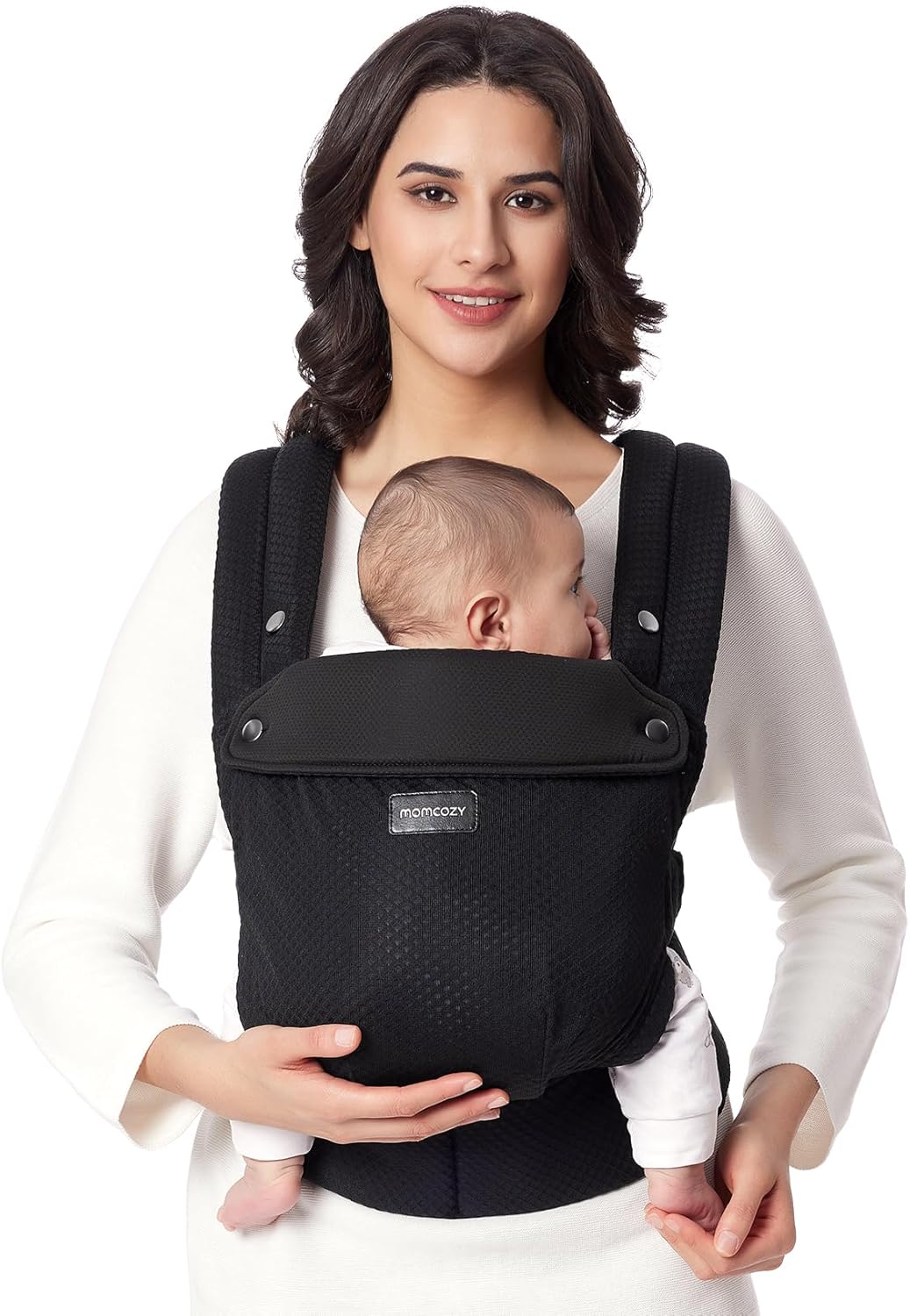 Momcozy Breathable Mesh Baby Carrier, Ergonomic and Lightweight Infant Carrier f...