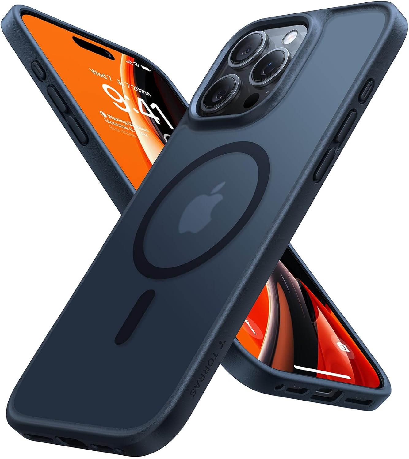 TORRAS for iPhone 16 Pro Case with MagSafe, 12FT Military Grade Shockproof, Slim...