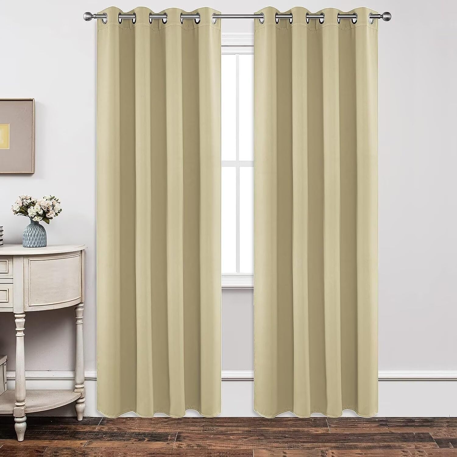 Joydeco Blackout Curtains, Special Long Curtains 95 Inches, Innovative Thermal I...