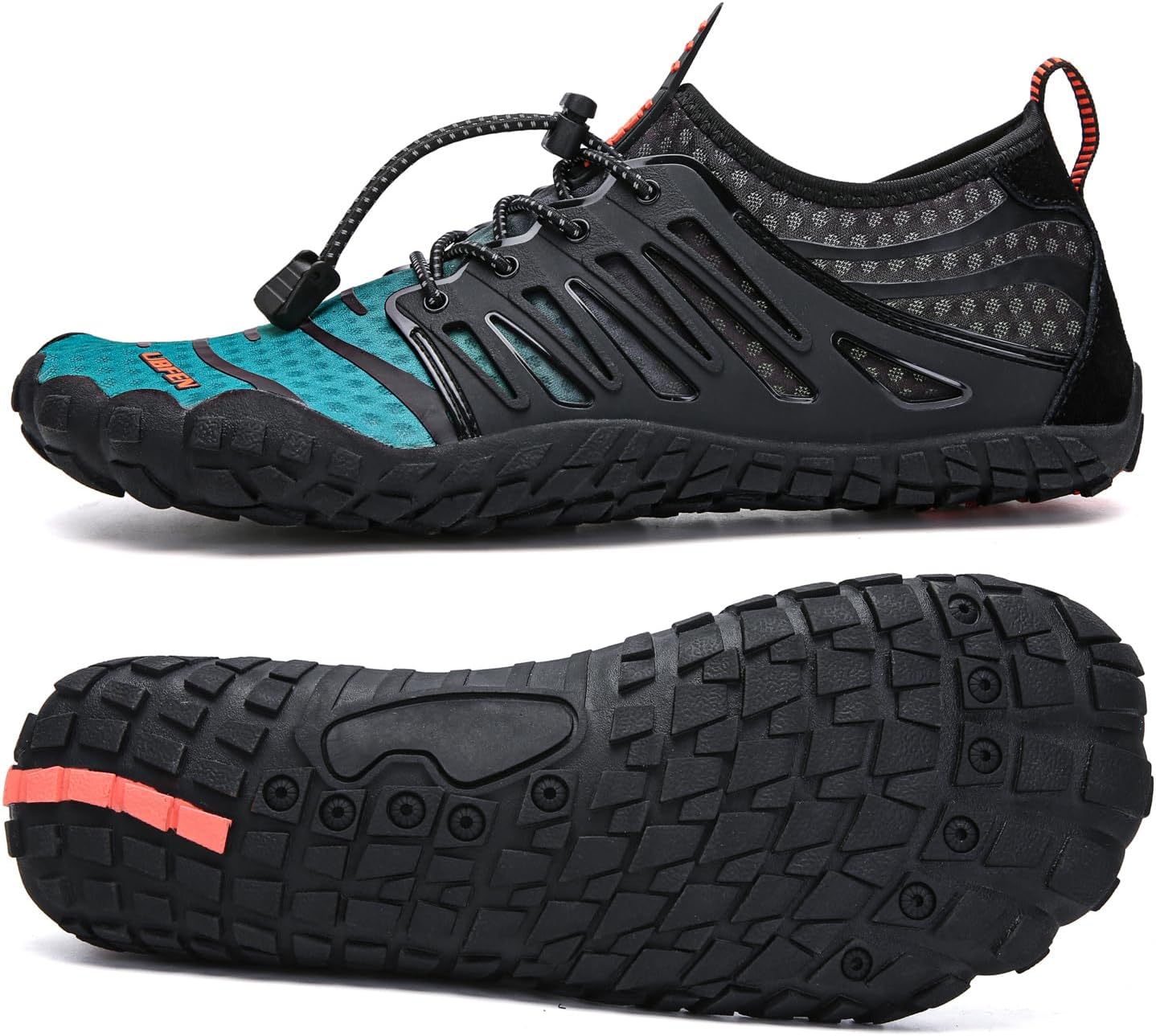 UBFEN Water Shoes, Unique Aqua Swim Shoes for Men and Women, Innovative Quick Dr...