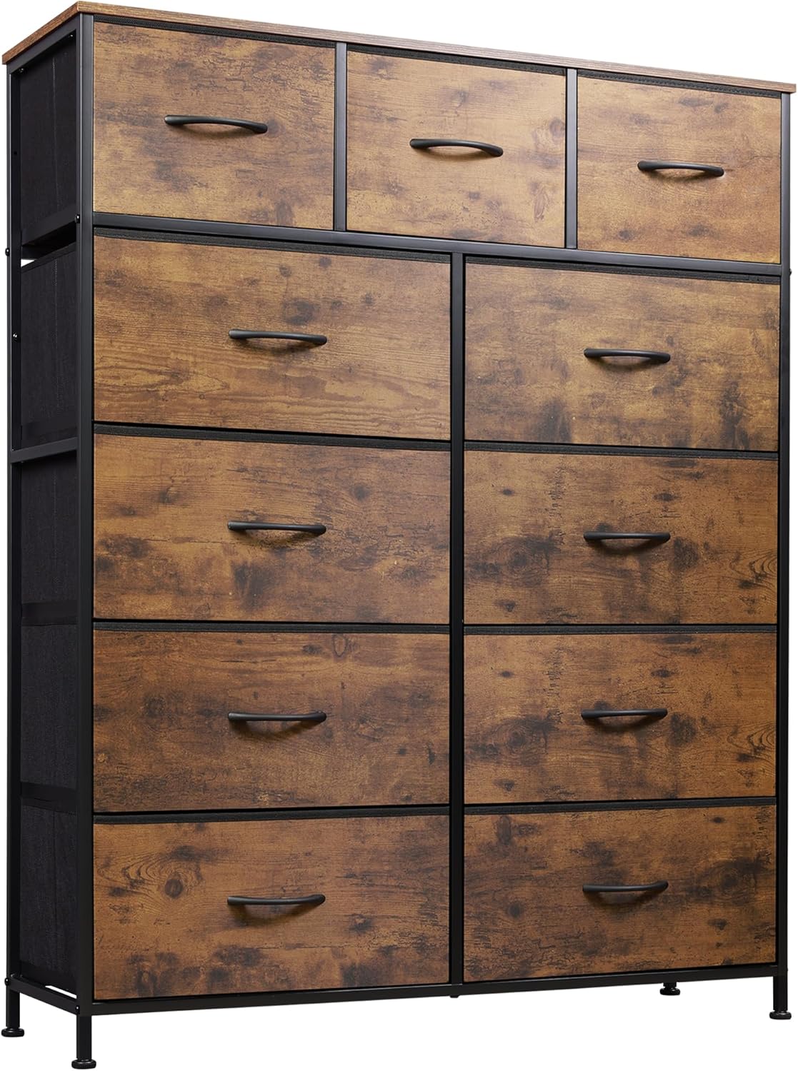 WLIVE Tall Dresser for Bedroom, Fabric Dresser Storage Tower, Chest of Drawers O...