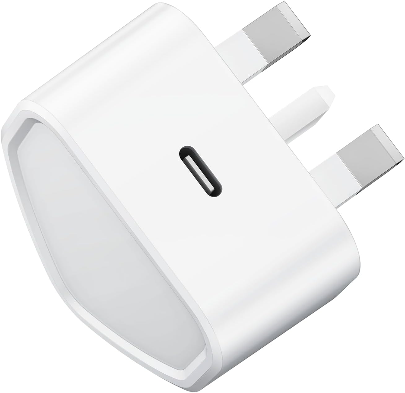 USB C Plug, 25W Fast Charger Plug UK Charging Plug for iPhone 16 15 14 13 12 11...