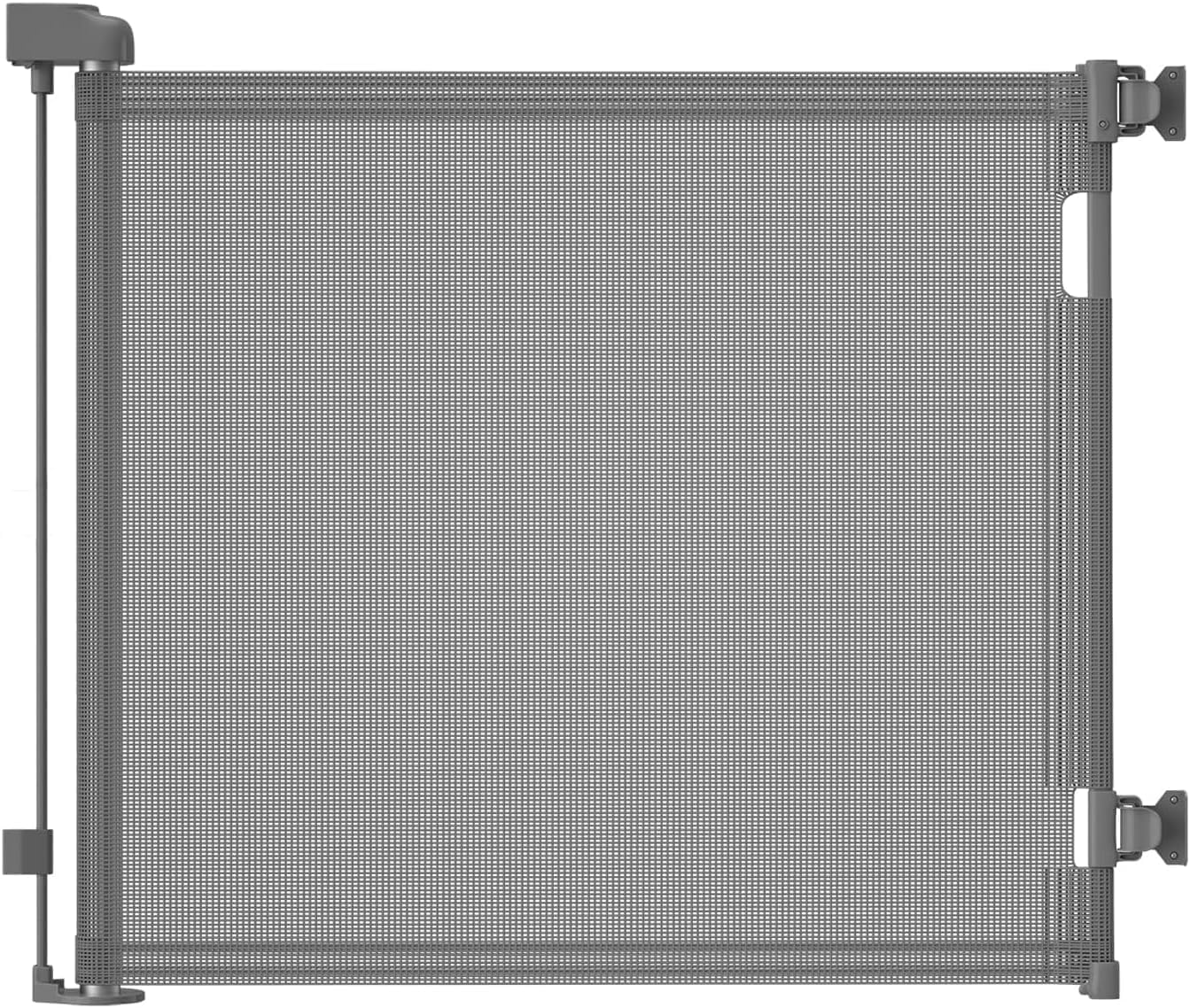 derimkcoa Retractable Stair Gate for Baby,Mesh Baby Gate or Mesh Dog Gate,86cm T...