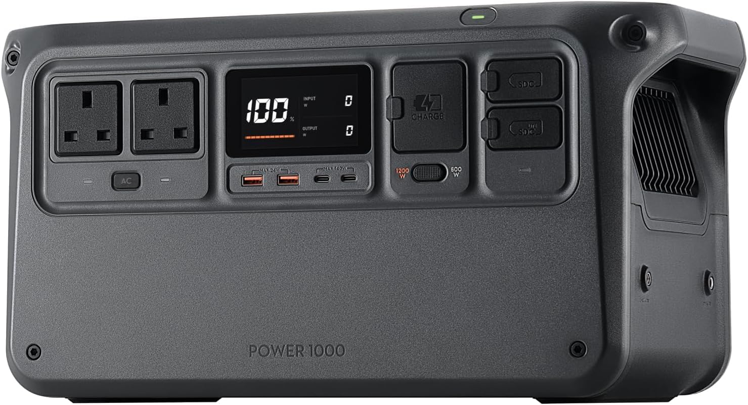 DJI Power 1000 Portable Power Station, High-Quality Power Generator with 1024Wh...