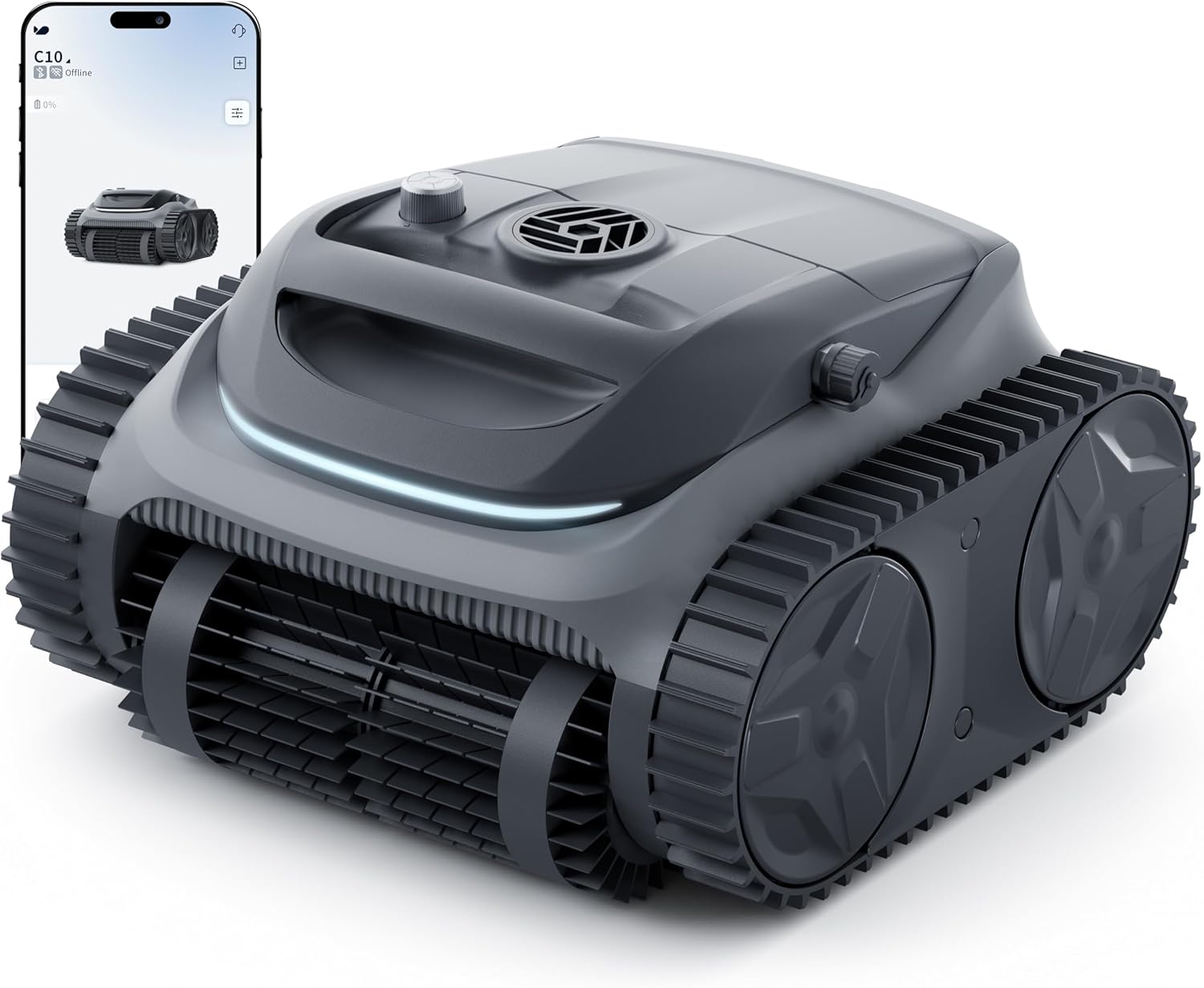 Bubot 700 Pool Cleaner Robot, Cordless Pool Vacuum with Superior Suction, Triple...