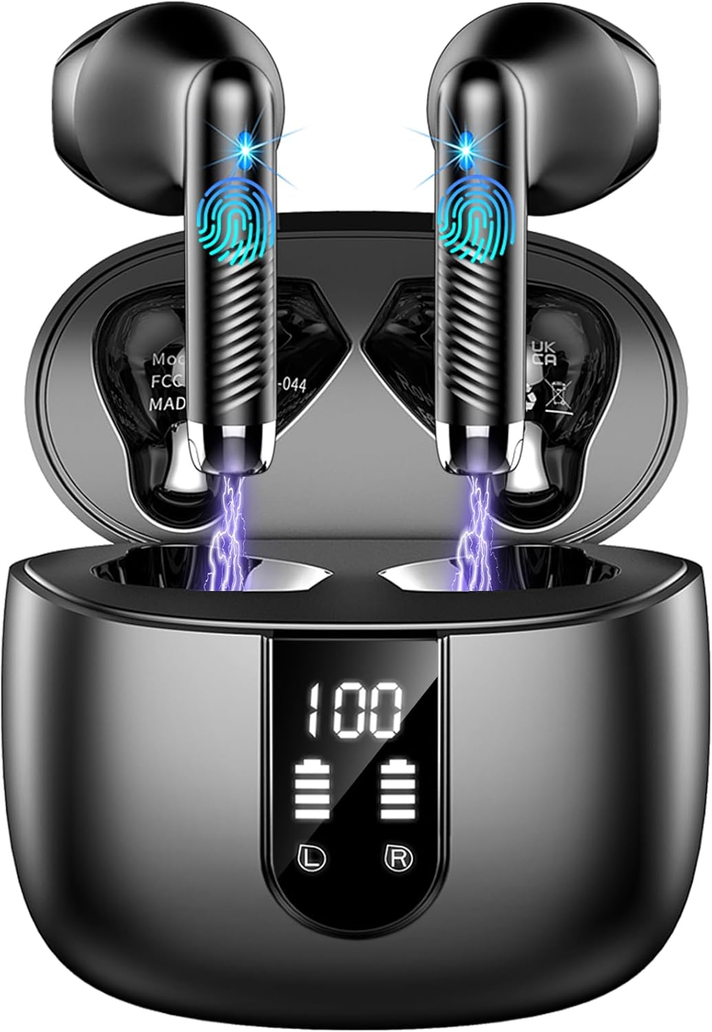 Wireless Earbuds, Bluetooth 5.4 Headphones in Ear 2025 Wireless Earphones with 4...