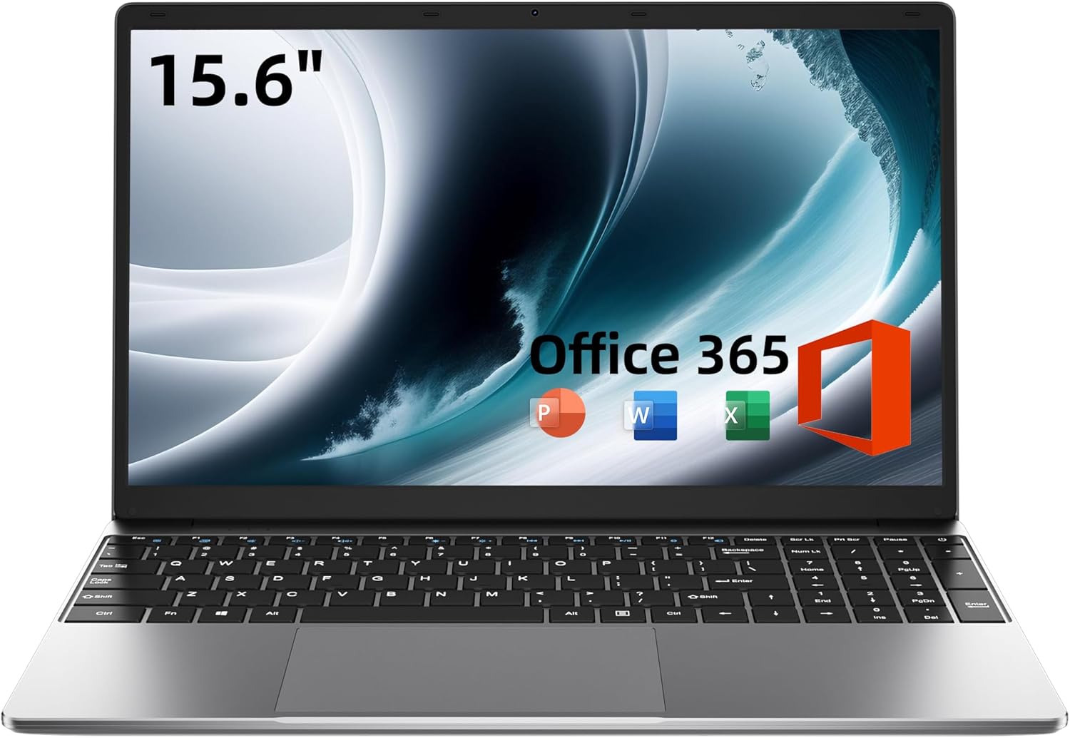 15.6 Inch Laptop with Office 365, 4GB RAM, 128GB S...