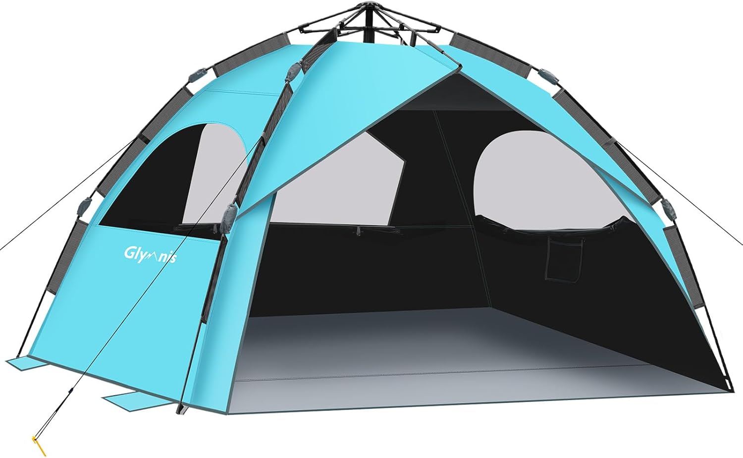 High-Quality Glymnis Pop Up Beach Tent, Special Large Beach Tent for 4-6 Person,...