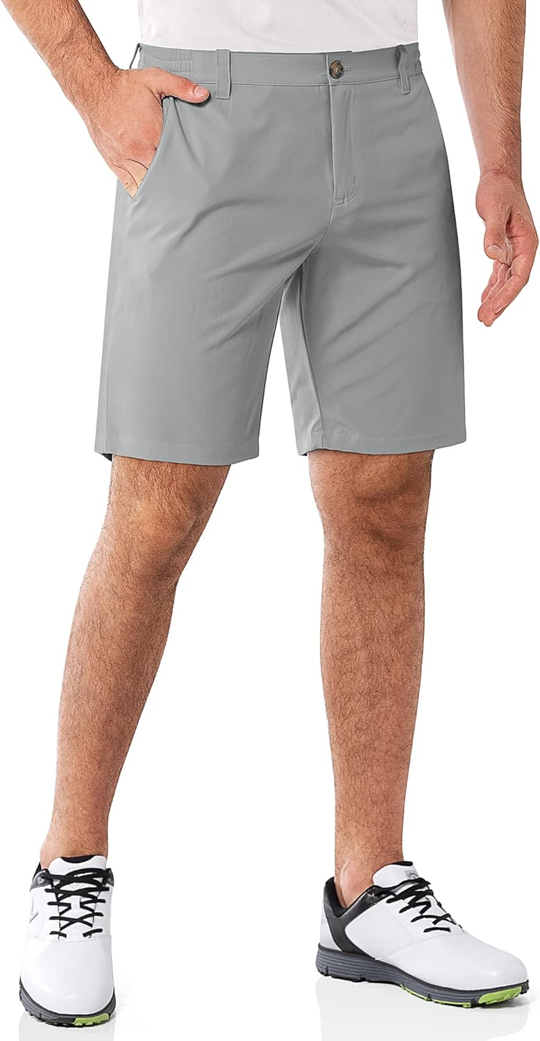 33,000ft Men's Golf Shorts, Unique Dry Fit Stretch Golf Shorts with UPF 50, High...