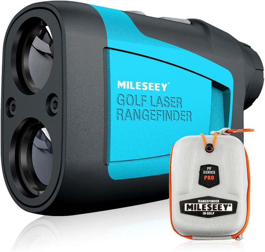 Mileseey Professional Precision 660Yards Golf Range Finder with Slope Compensati...