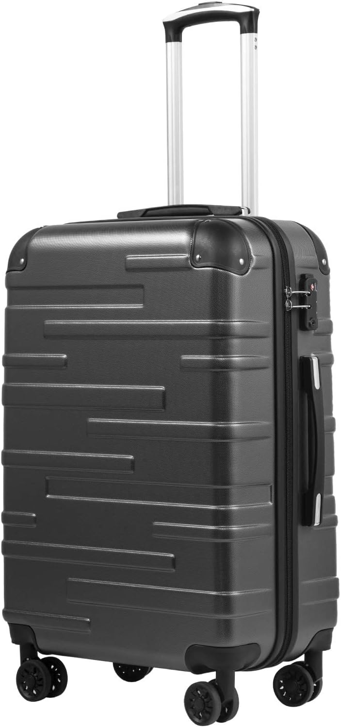 COOLIFE Hard Shell Suitcase, Special Suitcase with TSA Lock and 4 Spinner Wheels...