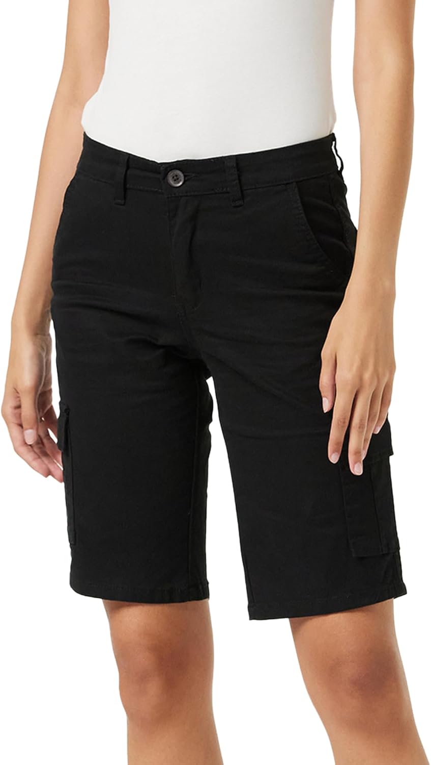 NOROZE Women's Stretch Cargo Shorts, Special Casual Everyday Combat Pants, Innov...
