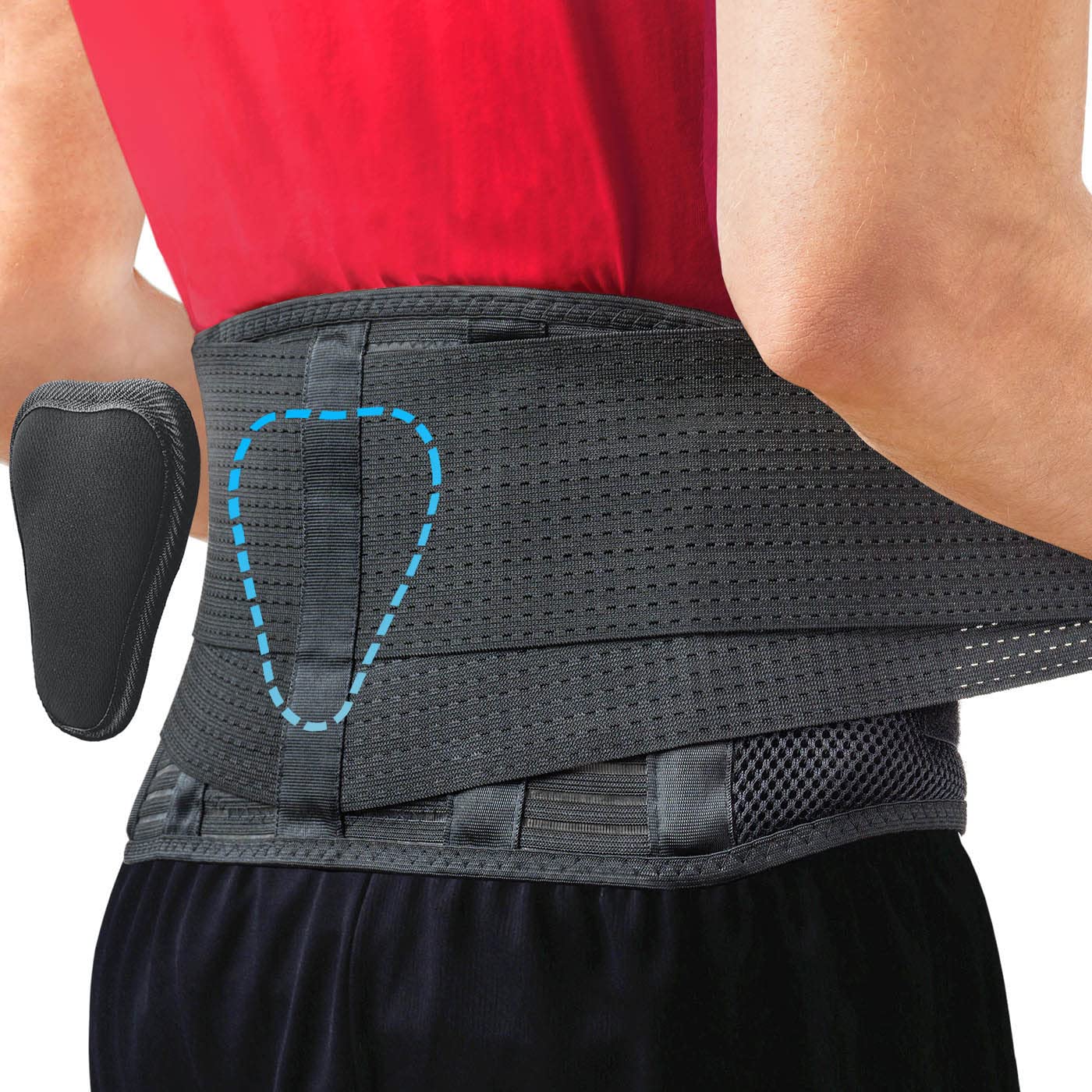 Sparthos Back Support Belt - Immediate Relief from Back Pain, Sciatica, Herniate...