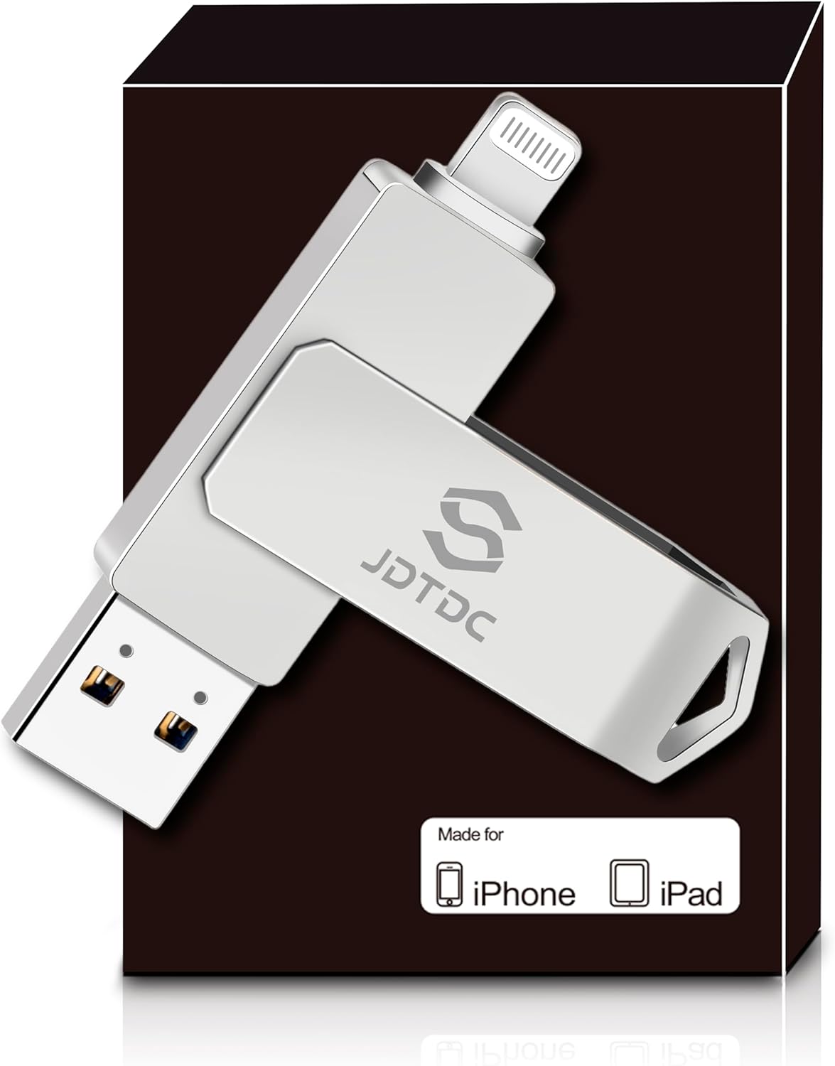 Apple MFi Certified 128GB iPhone Photo Stick iPhone Memory iPhone Photo Storage...
