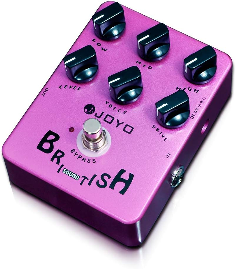 JOYO Overdrive British Rock Amp Simulator Pedal Brit-Rock Era Bluesbreaker Overl...