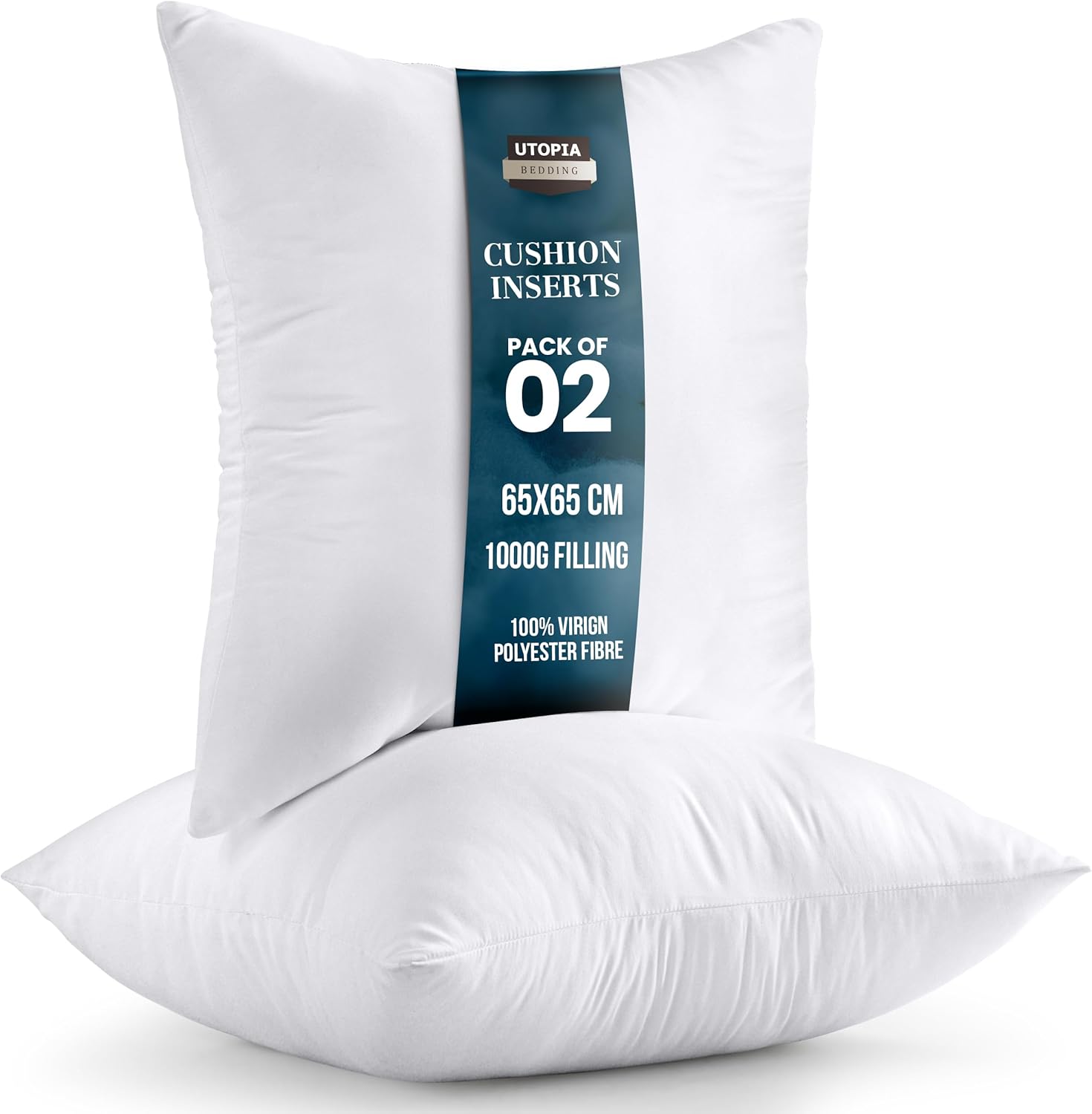 Utopia Bedding Cushion Inner Pads, Special Cushion Stuffer Inserts with Hollowfi...