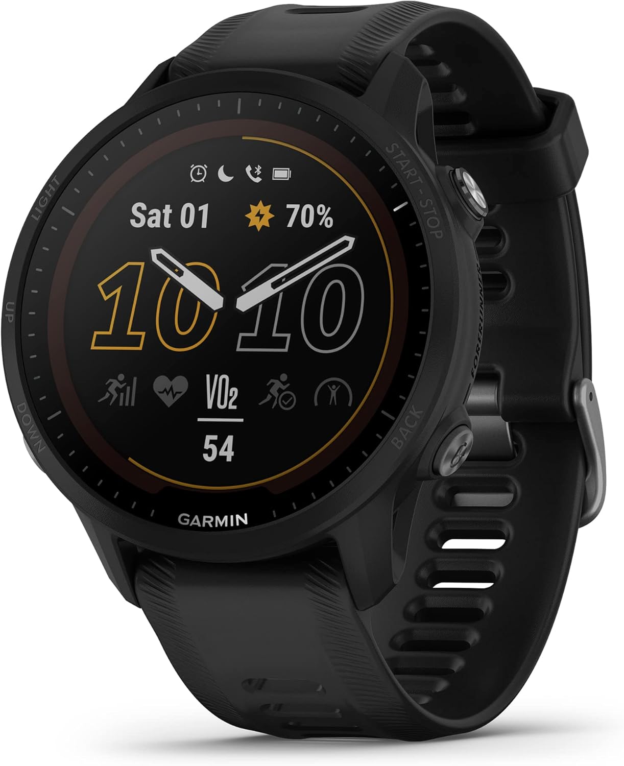 Garmin Forerunner® 955 Solar, Advanced GPS Running Smartwatch with Solar Chargin...
