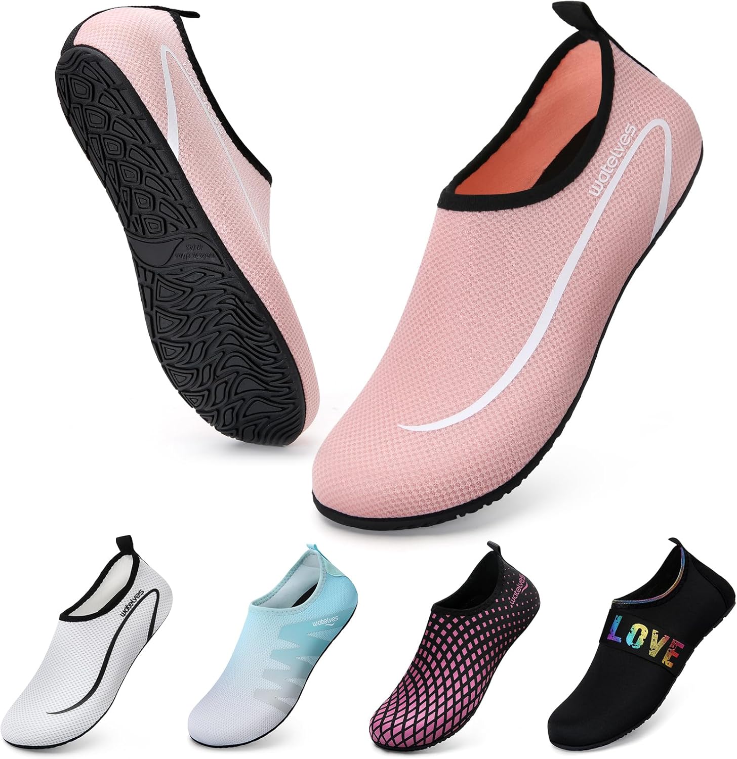 Swim Water Shoes, Special Aqua Socks, Innovative Barefoot Shoes for Sea Beach, U...
