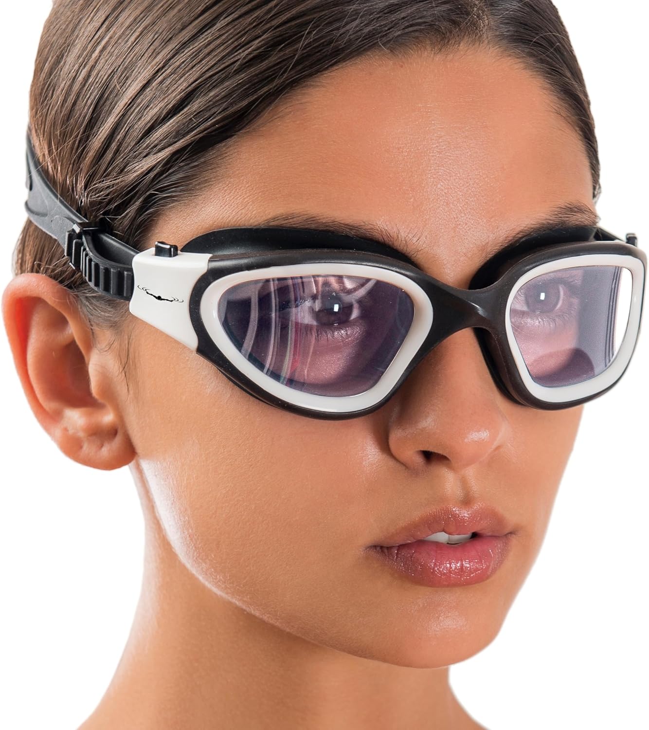 AqtivAqua Swimming Goggles, DX Wide View Swim Goggles for Adult Men Women, Anti...