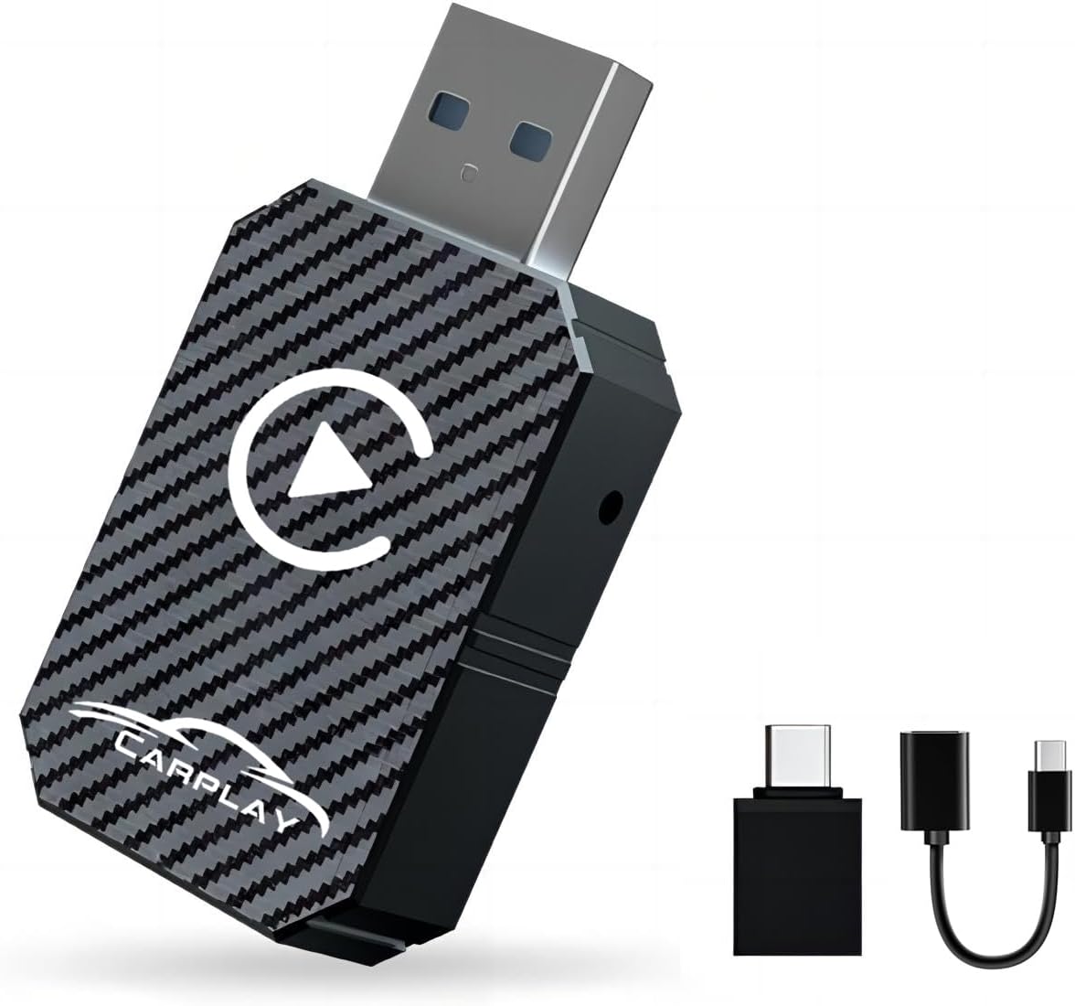 Wireless CarPlay Adapter 2024 Upgraded, Wireless CarPlay Dongle, Converts Wired...
