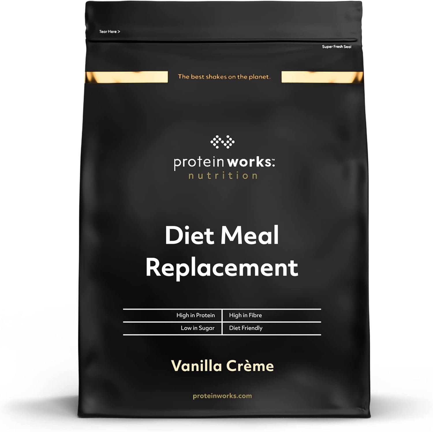 Protein Works - Diet Meal Replacement, Vanilla Crème, Nutrient Dense Complete Me...