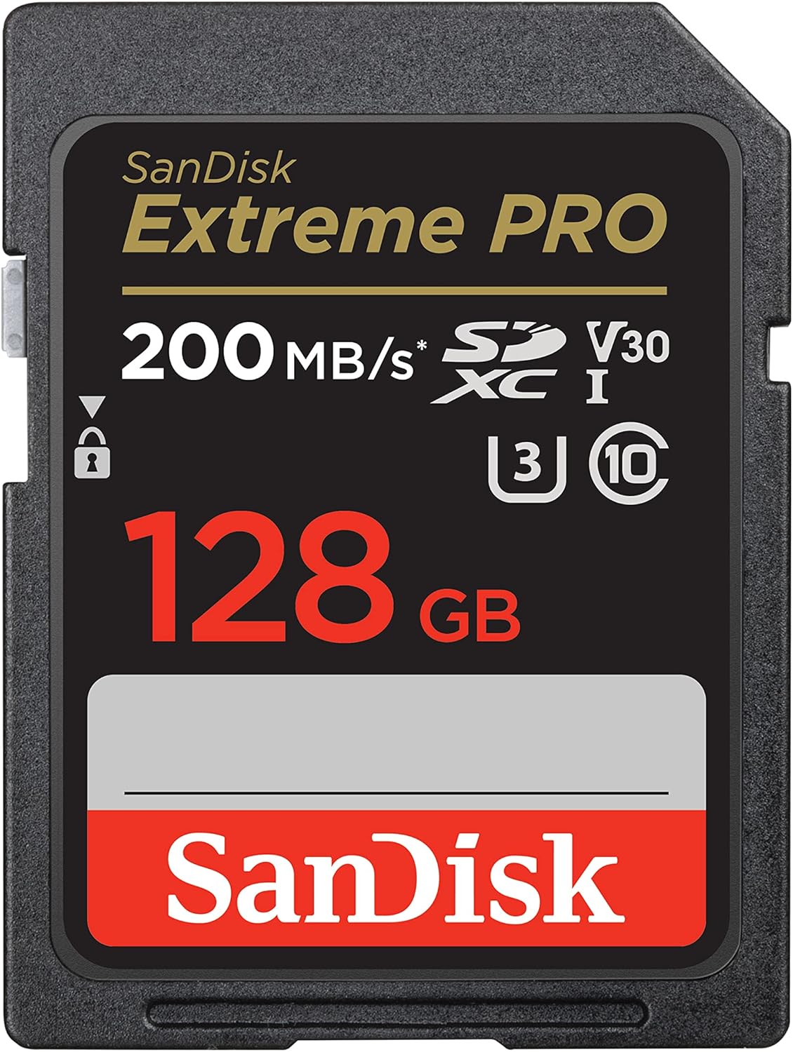 SanDisk 128GB Extreme PRO SDXC card, SD Card, V30 Memory Card, 4K UHD, up to 200...