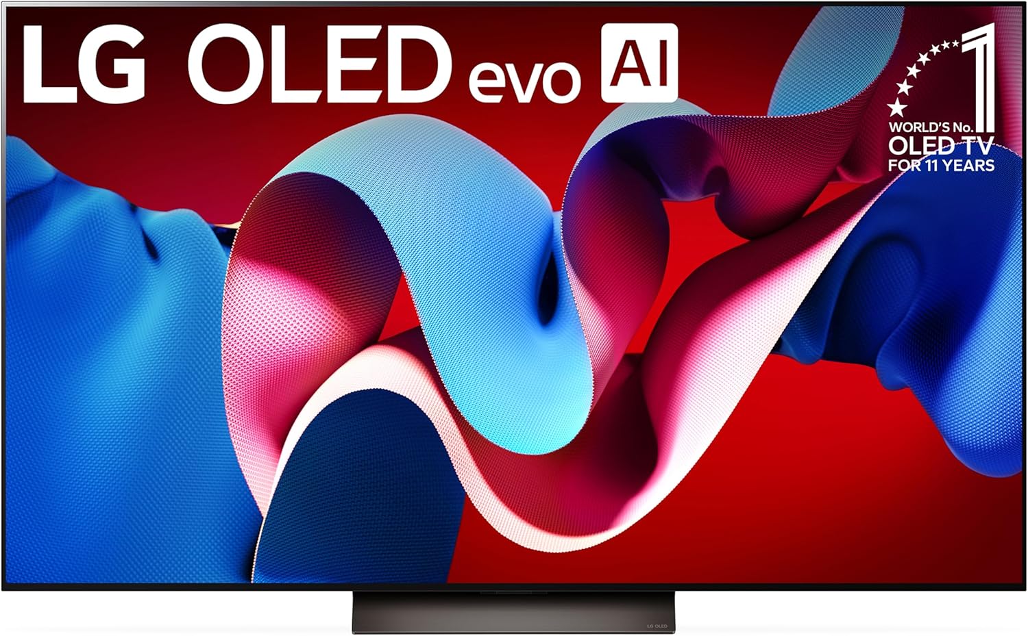 LG 65-Inch Class OLED evo C4 Series Smart TV 4K Processor Flat Screen with Magic...