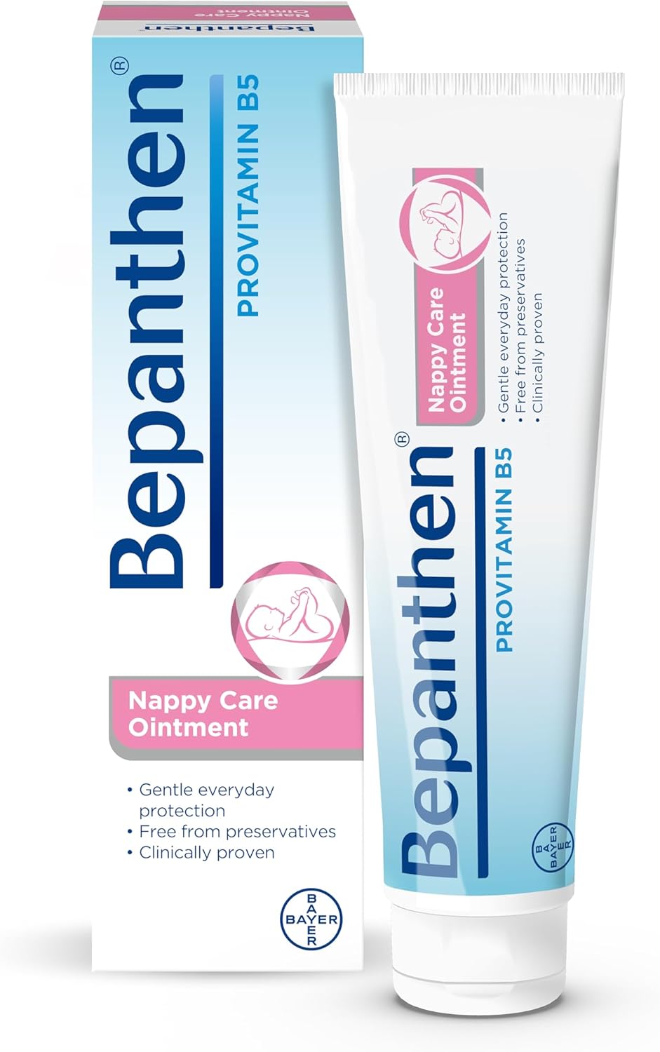 Bepanthen Nappy Care Ointment | Nappy Cream with Provitamin B5 | Suitable for Ne...