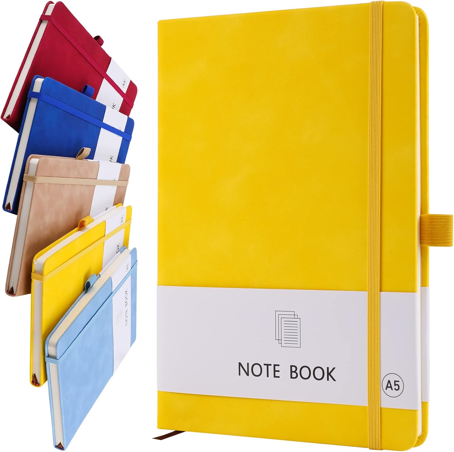 Top Quality A5 Notebook, Versatile Journal and Notepad for Office, School, Home,...