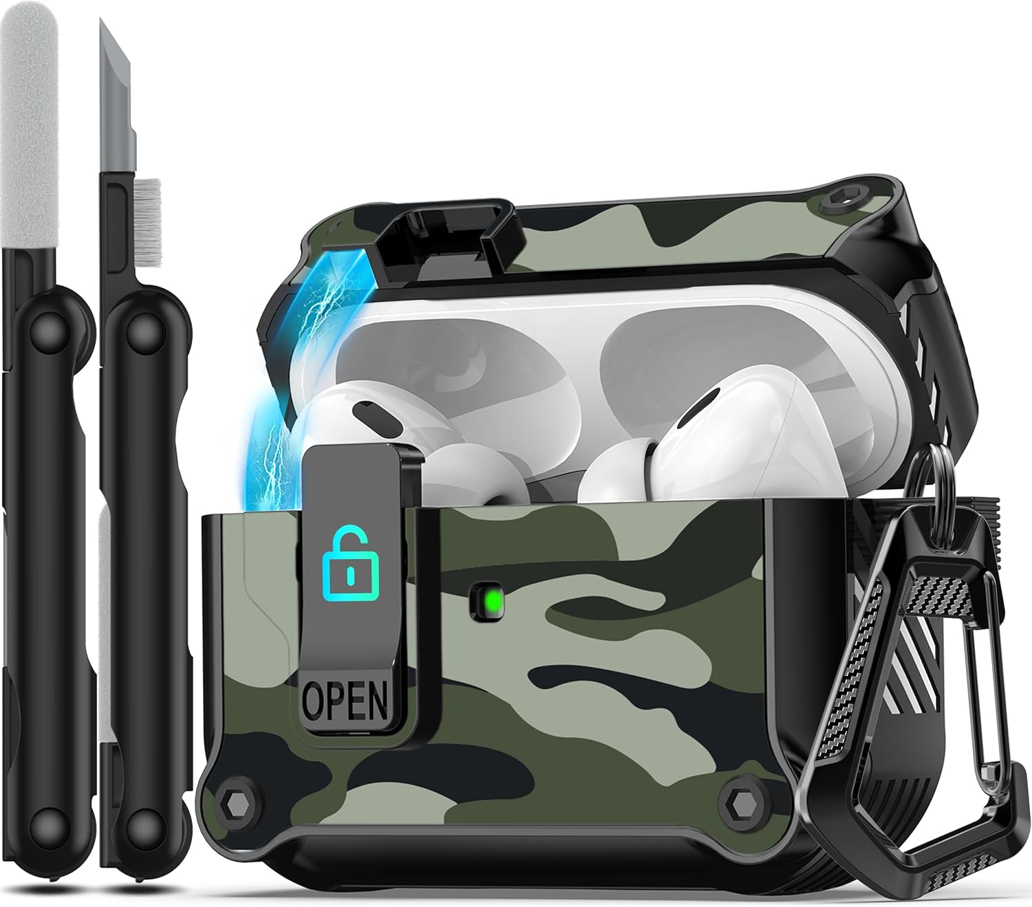 Premium RFUNGUANGO Case, Expertly Compatible with AirPods Pro 2nd/1st Generation...