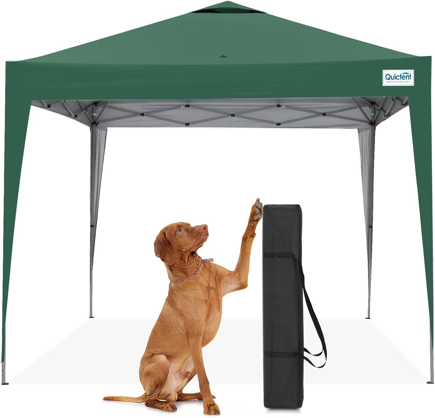 Quictent Pop Up Gazebo 3 x 3m with Bag, Folding Waterproof Event Shelter, 50+UV...