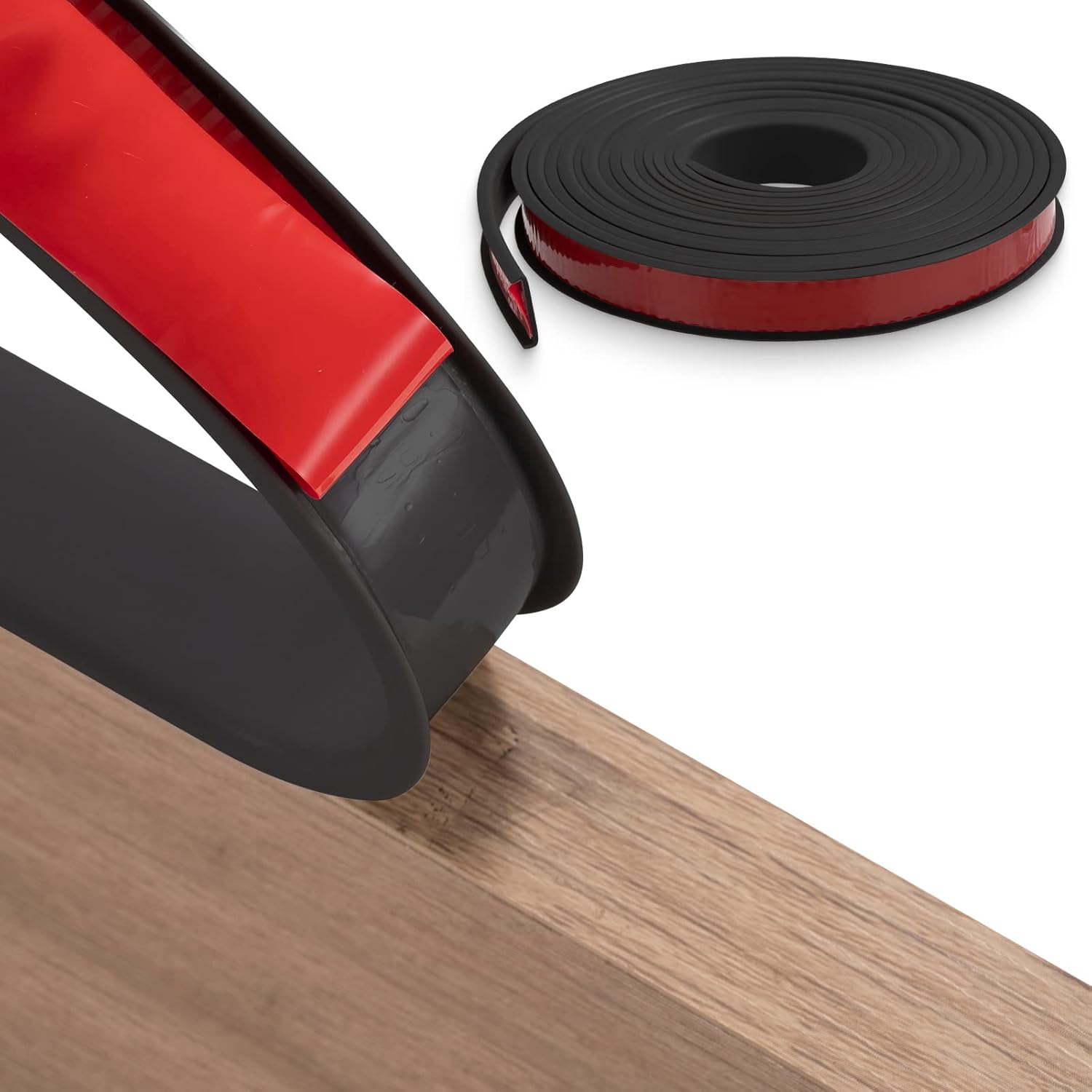 FAKILO U-Shape Furniture Edge Protector, Special Self Adhesive Veneer Edging Str...
