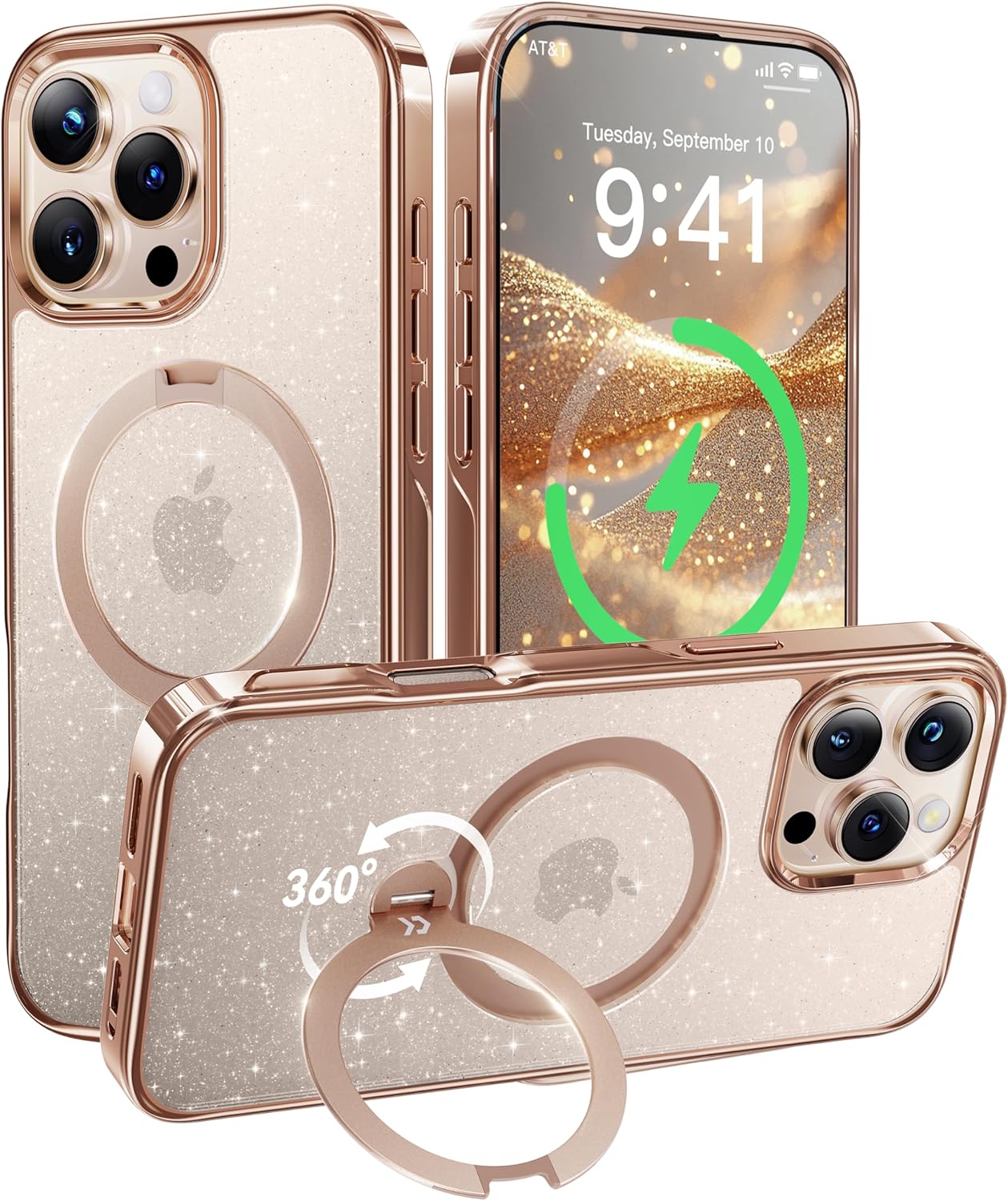 Unique CASEKOO Desert Titanium iPhone 16 Pro Max Case, High-Quality Case with 36...