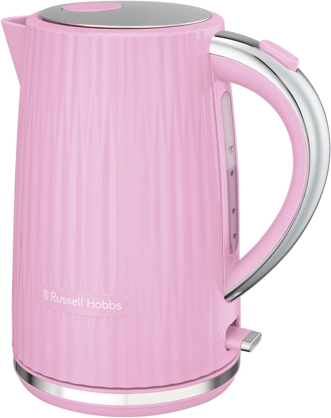 Russell Hobbs Electric Kettle (Hot Water, Tea or Coffee, 1.7L, Push to open lid,...