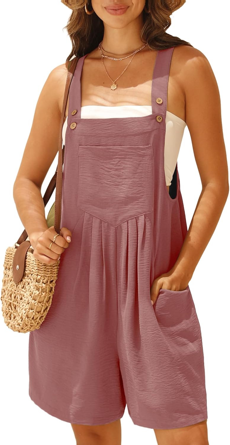 GRECERELLE Summer Jumpsuits, Special Women's Short Overalls, High-Quality Casual...