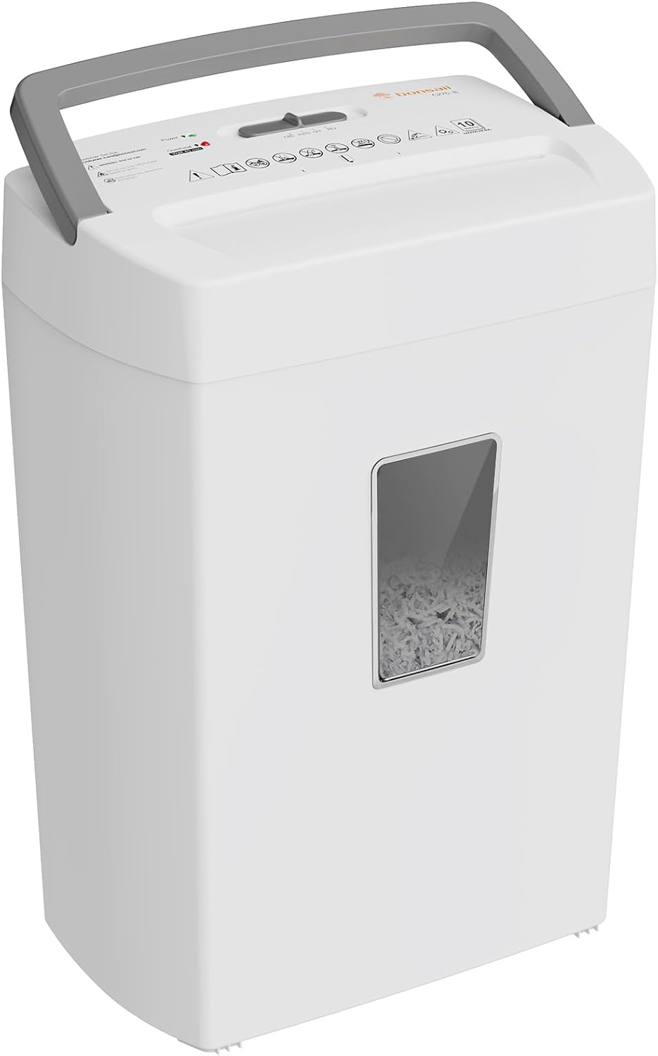 Bonsaii Micro Cut Paper Shredder, Special 10 Sheet Paper Shredder for Home Use