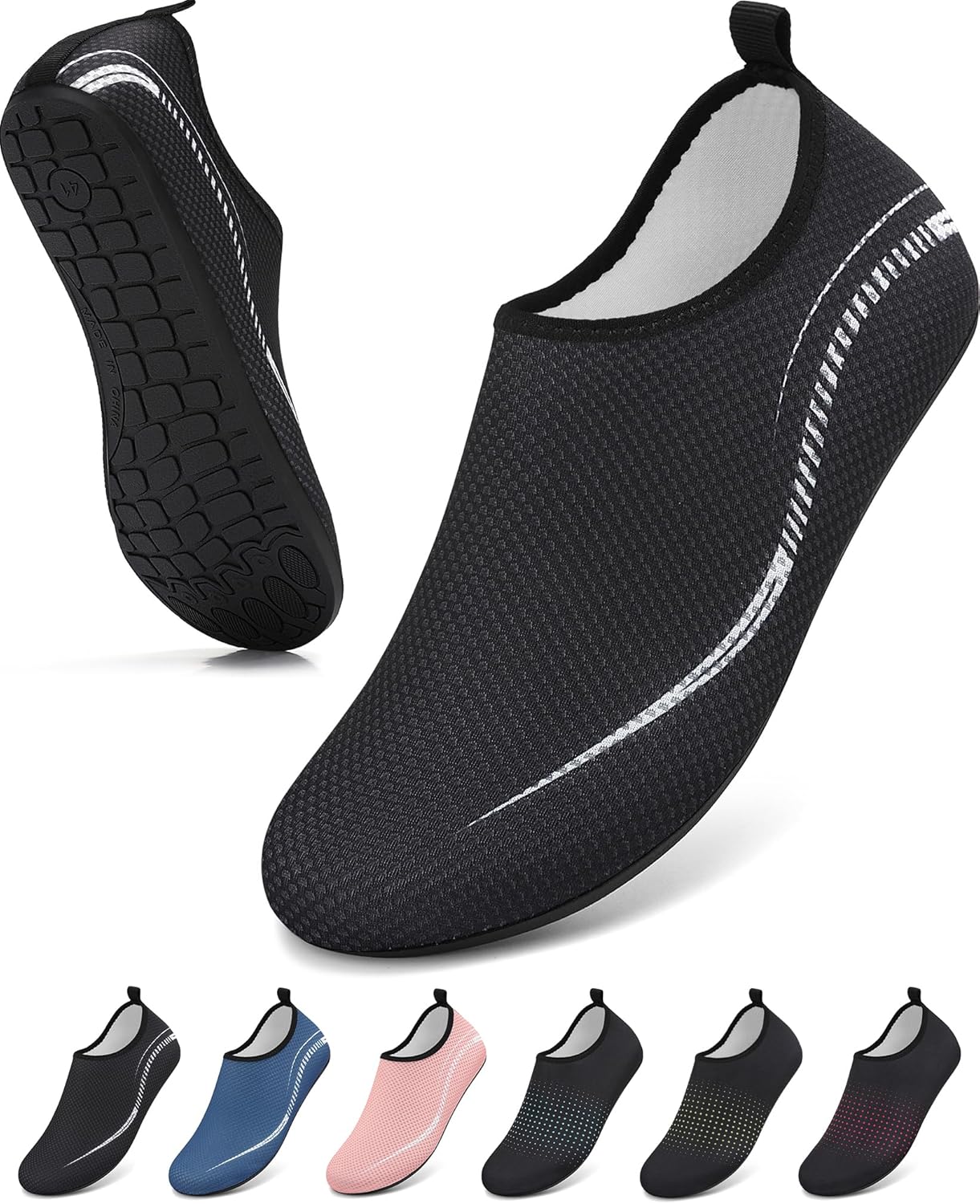 gitzing Water Beach Swim Shoes Women Quick Dry Sea Shoes Men Breathable Aqua Lig...